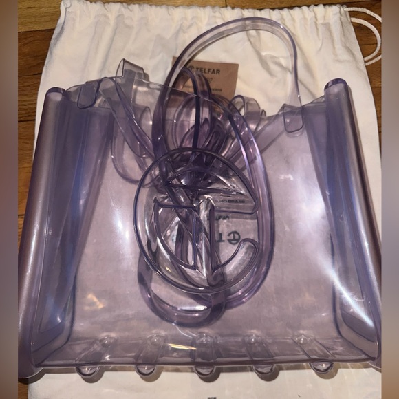 Brand New TelfarXMelissa Medium Jelly Shopper
Clear/Purple Sold out on the site - Picture 3 of 7